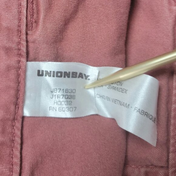 Unionbay Cotton Blend Cargo Shorts Size 7 - Picture 8 of 11